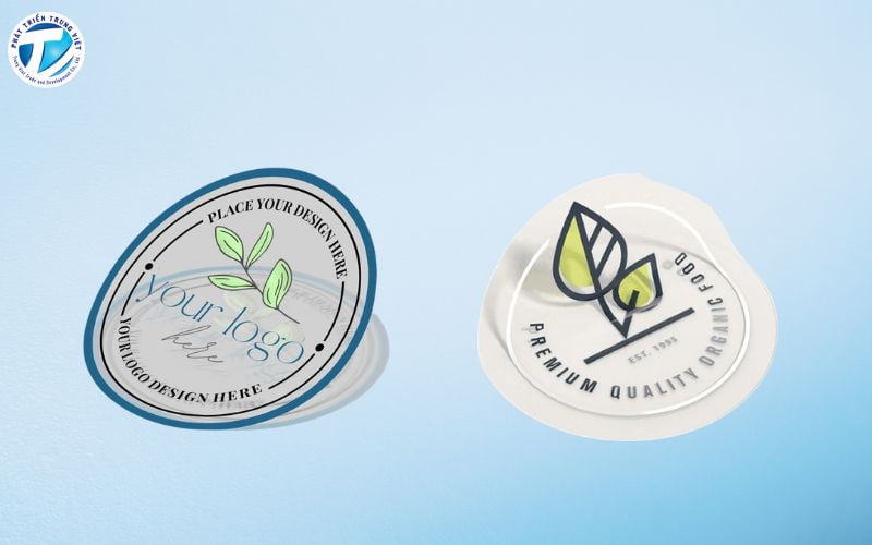 Decal nhựa trong